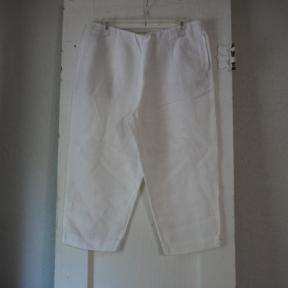 J. Jill Love Linen Capri Pants